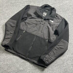 The North Face Denali Jacket Mens Small Black Fleece Zip Windbreaker Outdoor